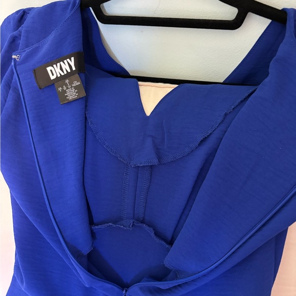 Long blue summer dress - Picture 3 of 5